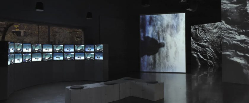 Exhibition view: Steina: Playback, MIT List Visual Arts Center, 2024. Photo: Dario Lasagni 