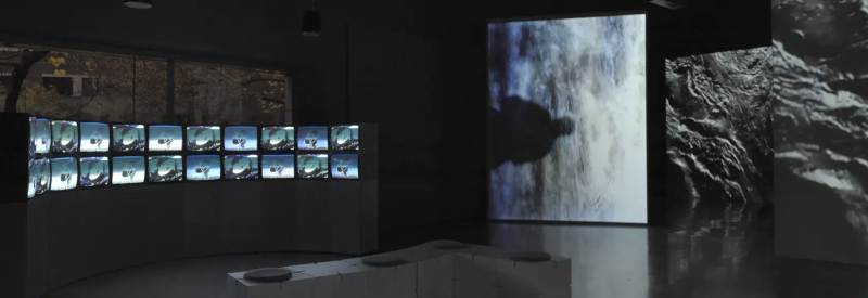 Exhibition view: Steina: Playback, MIT List Visual Arts Center, 2024. Photo: Dario Lasagni 